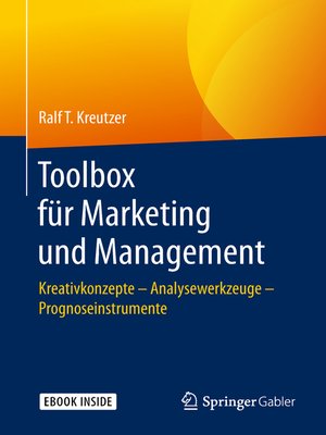 cover image of Toolbox für Marketing und Management